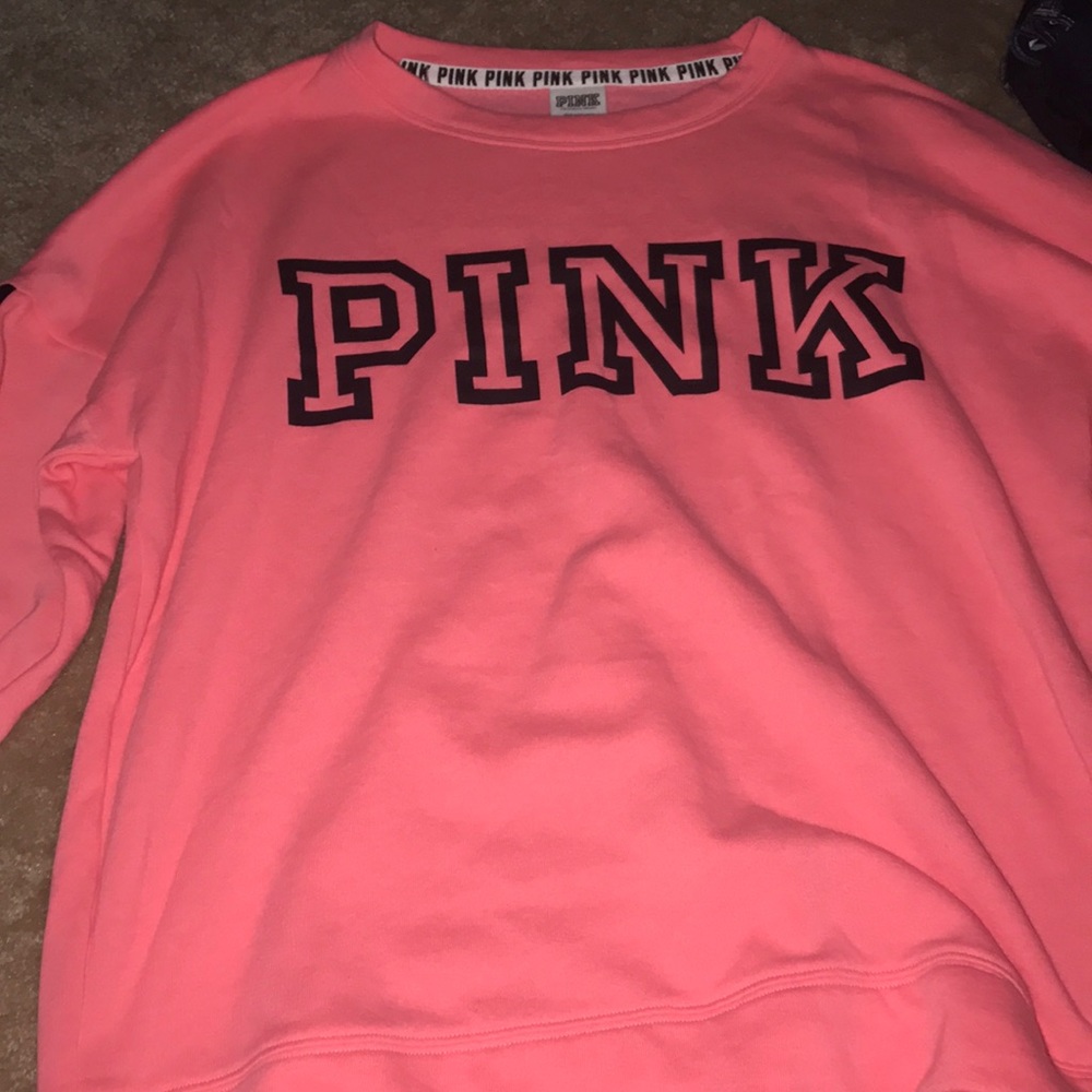 Pink Oversized Pullover